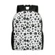 thumbnail image 1 of Balery Black Footprints Mochila - Mochila Estilosa y Duradera para Laptop de 15 Pulgadas con Tela Oxford Impermeable, 1 of 8