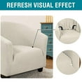 thumbnail image 5 of High Stretch Club Chair Slipcover, Spandex Jacquard Armchair Cover Tub Chair Covers, 5 of 7