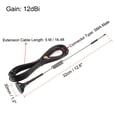 thumbnail image 2 of Antena GSM GPRS WCDMA LTE 3G 4G 12dBi RG174 700-2700MHz Cable de extensión SMA macho 5 M Omni Direccional con base magnética, 2 of 4