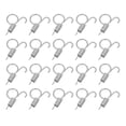 thumbnail image 1 of Shisuyan Mini Hooks Steel Silver for Pet Owners 20Pcs, 1 of 8