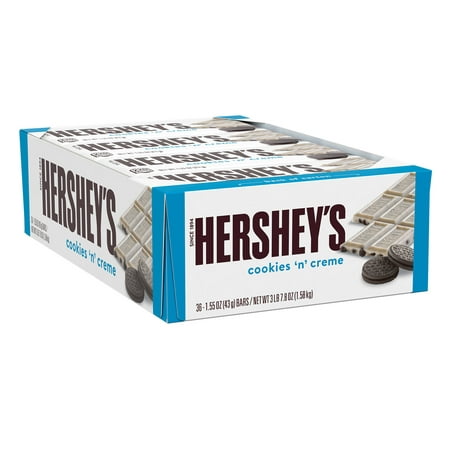 UPC 034000239009 product image for Hershey s Cookies  n  Creme Candy  Bars 1.55 oz  36 Count | upcitemdb.com