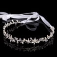 thumbnail image 3 of Golden Adjustable Pearl Waist Belt with Rhinestone Ornaments for Wedding and Home Use, 3 of 9