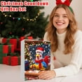 thumbnail image 3 of SugarBloom 2025 Musical Character Christmas Advent Calendar, 2D Flat Airplane Box with 24 Cute Rooster , Holiday Countdown Mystery Box, Gift for Kids & Collectors,G, 3 of 3
