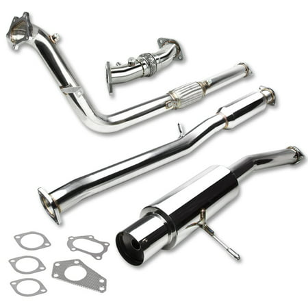For 2002 to 2007 Subaru WRX GD / GG Stainless Steel 4.5