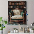 thumbnail image 4 of Qisvanset Framed Canvas Wall Art, 12x16 Inch Antique Chair Classic Living Room Wall Art, 4 of 5