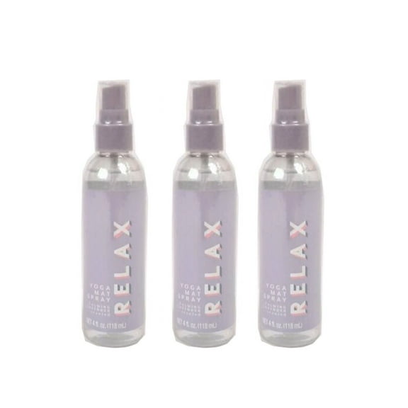 Centric Beauty Relax Lavender Yoga Mat Spray, 3-Pack, 4 oz