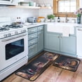 thumbnail image 2 of Christmas Gift Wine Kitchen Rugs and Mats Non Skid Washable Absorbent Microfiber Kitchen Mat for Floor Anti Fatigue Kitchen Mat Set of 2 Wine Kitchen Decor Stain Resistant7 x47.2+17"x23.6", 2 of 6