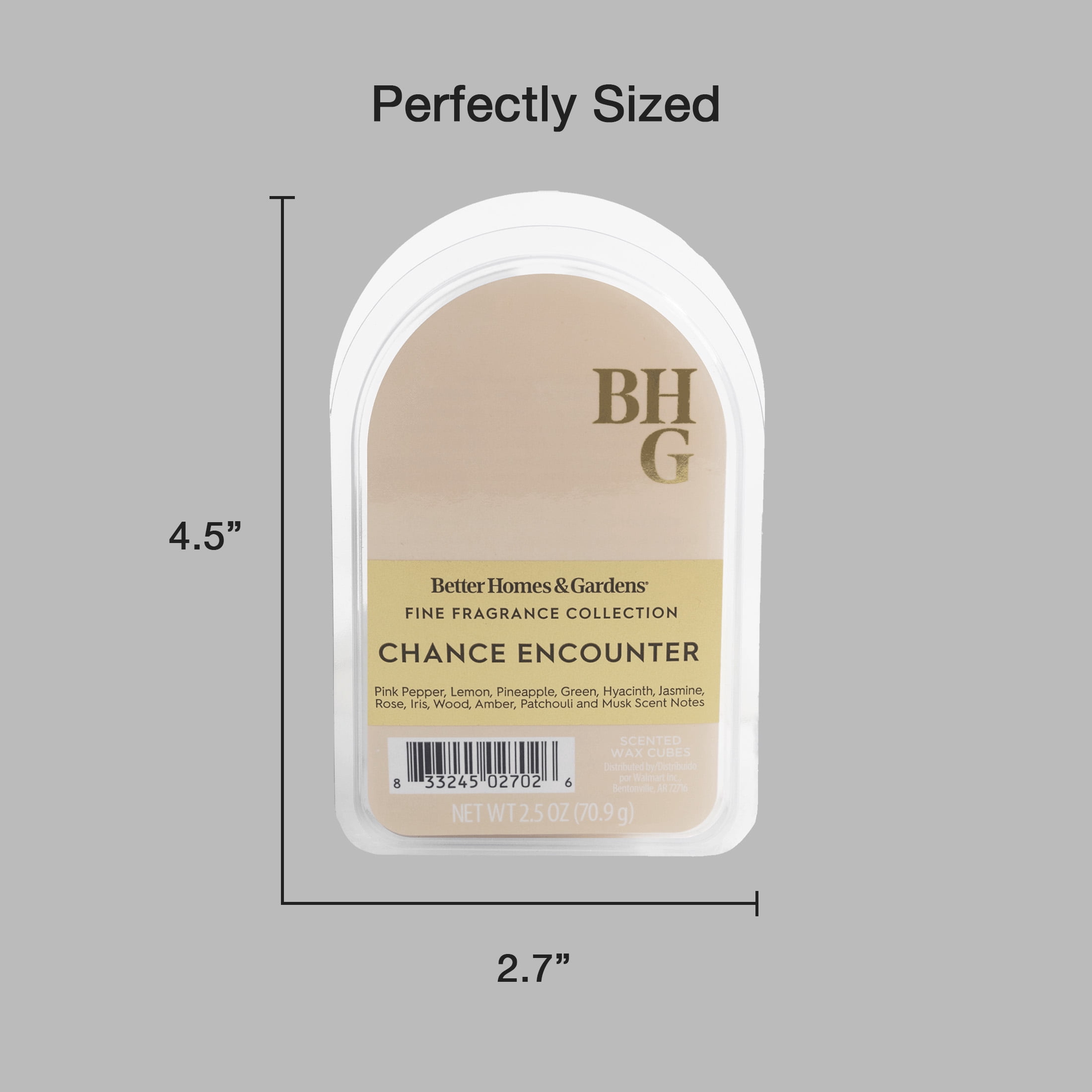 Better Homes & Gardens Fine Fragrance Collection, Chance Encounter Scented Wax Melts, 2.5oz