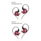 thumbnail image 2 of Sidaley CCA CA2 Dynamic HIFI Bass Auriculares Auriculares One ForEar Auriculares Auriculares deportivos con cancelación de ruido Type5 NO5, 2 of 6