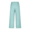 thumbnail image 5 of KkSLirnhs Cargo Pants for Women Plus Size Ladies' Solid Color Casual Suit Loose Cropped Pants Green L, 5 of 9