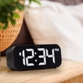 thumbnail image 6 of La Crosse Technology Black Insta-Set Digital LED Alarm Clock with Bluetooth Technology, 617-714, 6 of 7