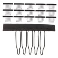 thumbnail image 6 of SEWCHICS 20Pcs Small Hair Clips for Wigs Made from Toothed Steel Easy to Use Black Clips, 6 of 8