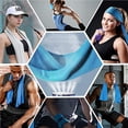 thumbnail image 2 of 4 pcs Cooling Towels, Soft Breathable Microfiber Ice Towel for Yoga Sport Running Golf 12*40'', 2 of 5