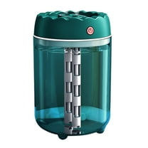 Moocorvic Portable Desk Humidifier, 1.8L Cool Mist Humidifier, Small Humidifier For Home Bedroom Office, Plants, Double-Head Spray, Colorful Night Light Function