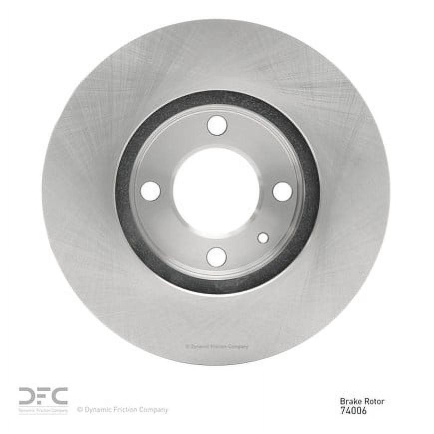 Front Dynamic Friction Company GEOSPEC Coated Brake Rotor 604-74006 (1)
