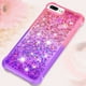 thumbnail image 5 of Funda para iPhone 8 Plus/iPhone 7 Plus Transparente con Brillos Carcasa Protectora Antigolpes con Glitter Brillante, 5 of 5
