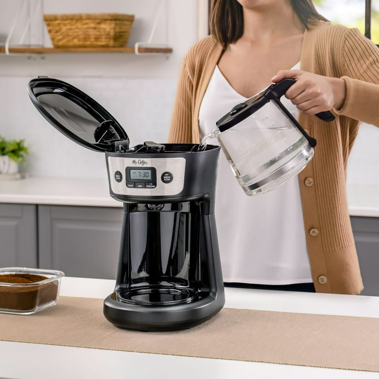 Mr. Coffee 12-Cup Drip Pot Programmable Coffee Maker with Auto