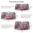 thumbnail image 5 of Yayeee Car Windshield Sun Shade Universal Fit Front Visor Protector, Art Cat, 5 of 8