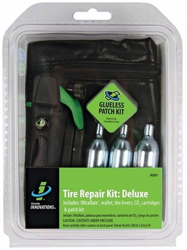 Car Wheel Inflation Kit Deluxe Tire Repair and Inflation Kit - Wallet (Genuine Innovations ...