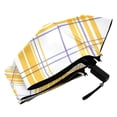 thumbnail image 6 of ALAZA Checkered Plaid Print UPF 50+ Compact Folding Umbrella for Rain Travel Umbrella Packable, 6 of 8