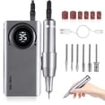 thumbnail image 1 of Professional Nail Drill Machine 35000RPM - Portable Rechargeable Electric Nail Drill for Acrylic Gel Nails, Manicure Pedicure Polishing Shape Tools for Home Salon, 1 of 5