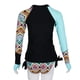 thumbnail image 5 of Traje de baño Floral de mujer traje de baño de manga larga traje de baño de playa de verano de las mujeres rosa rojo s Rose Red S Magideal Traje de baño Floral de mujer, 5 of 7