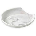 thumbnail image 1 of Artisanal Kitchen Supply Marbleized Porcelain Spoon Rest Grey Spoon Not Included, 1 of 2