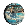 thumbnail image 1 of Lukts Comic Airplane Cockpit Illustration for Tire Covers,Waterproof, Dust-proof, Universal Fit for Trailers & SUVs - Ultimate Protection in One-16 inch, 1 of 6