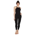 thumbnail image 6 of MeMoi Women's Eco Basics Bamboo Blend Slim-Fit Solid Leggings - Womens - Female, 6 of 6