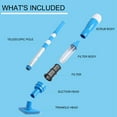 thumbnail image 3 of Cordless Rechargeable Handheld Pool Vacuum Cleaner, Powerful Motor, 120 Minutes Run Time, Easy Operation, 3 of 7