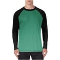 thumbnail image 2 of FNFYFH Men's Big and Tall Sun Protection Shirts UV SPF UPF 50+ Rash Guard Long Sleeve Lightweight Quick Dry Brethable Swimming Fishing Shirt, 2 of 6