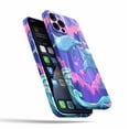thumbnail image 2 of Sea Dolphins Case Compatible with iPhone 14 Plus,Aesthetic Art Design Full Cover Protective Case, 2 of 5