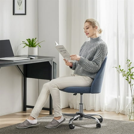 spaco armless office chair computer product