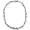 retro, variant on Punk Barbed Wire Thorns Chunky Brambles Metal Link Chain Adjustable Necklace Safety Spur Duty Padlock Flame Necklace Cool Hiphop Rock Choker Jewelry for Women Men