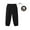 Black, variant on WOLLED 2-12Y Toddler Boys Girls Thickened Sweat Pants Kids Solid Color Fleece Trousers Teen Elastic Cotton Pants