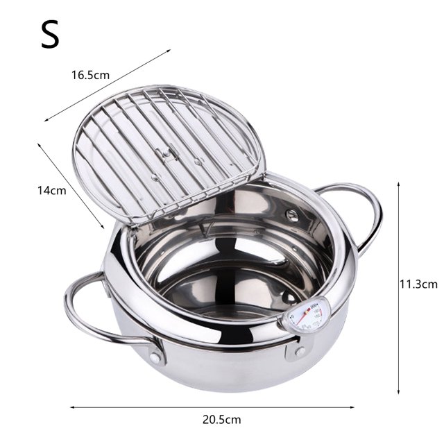 Termómetro De Olla Para Freír En Profundidad, Freidora Tempura, Control De Temperatura, Olla Para Pollo Frito, Herramientas De Cocina Scienceny HA016882-00