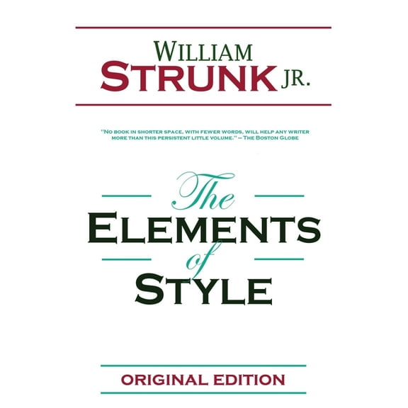 The Elements of Style, (Paperback)