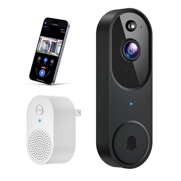 Timbre inalámbrico con vídeo ArvoElio AI Motion Night Vision