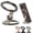 Sliver, variant on Magnetic Phone Stand Fidget Spinner, 360 Degree Rotation and 270 Degree Flip with Dual Rings, Deep Grey, Desk Car Gym