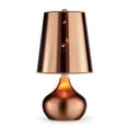 thumbnail image 4 of 18" Luster Touch-On Table Lamp, Cappuccino, 4 of 5