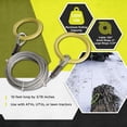 thumbnail image 3 of Timber Tuff TMW-38 ATV and UTV Heavy Duty Log Lumber Choker Cable with Tow Rings, 3 of 8