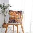 thumbnail image 5 of Pofeuu Hand Drawn Vintage Coffee Print Double-sided plush pillowcase Square Throw Pillow Covers Pillows Cover for Living Room Bedroom Sofa Couch Cushion Cover（No pillow core）-18"x18", 5 of 7