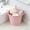 A, variant on Organization Storage Clearance Sale! Iron Pen Double Ear Small Bucket Flowerpot Desktop Storage Study Desk Decoration Mini Iron Bucket