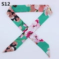 thumbnail image 2 of Lroveb Silk Scarf for Women Fashion Ladies Satin Ribbon Bag Hat Headband Tied Handle Small Scarf Scarf, 2 of 2