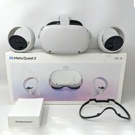 Pre-Owned Meta Quest 2 (Oculus) - Advanced All-In-One Virtual Reality Headset - 256GB (Like New)