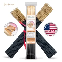 Sandalwood Mysore Incense Sticks 11" Bulk - 1 Bundle 85 to 100 Sticks - Smooth and Clean Long Burn Time, 45 to 60 Minutes.