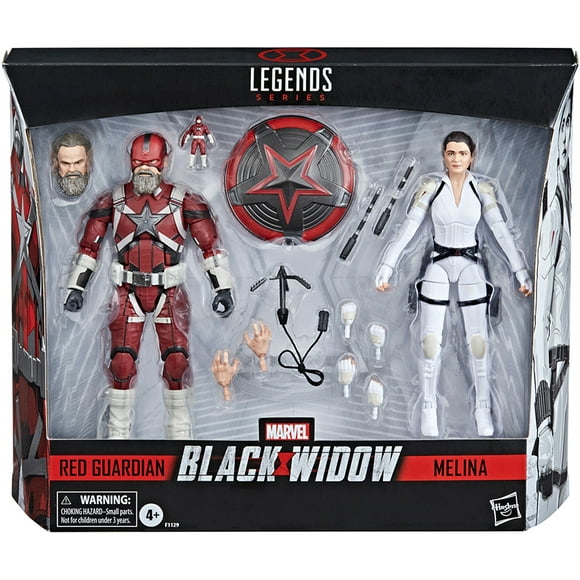 Marvel Legends Black Widow 6 Inch Action Figure 2-Pack - Red Guardian & Melina Vostkoff