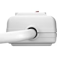 thumbnail image 5 of V7 6-Outlet Surge Protector 900J 8ft Cord, White Power Strip, 125V, 5 of 6