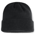 thumbnail image 2 of Men's Fanatics Black Chicago Blackhawks Andee Cuffed Beanie, 2 of 2