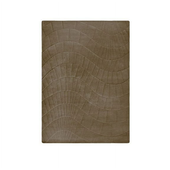 MA Trading Handmade Indo Terraza Rug (India) Brown 8'3" x 11'6" 8' x 10' Living Room